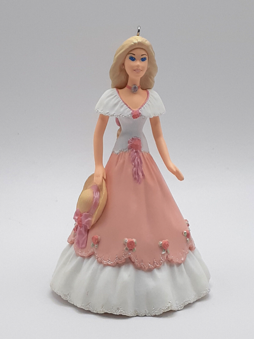 Статуэтка/Фигурка Весенняя Барби со шляпкой, 97 г.